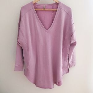 Free People Oversized Pullover Sweater